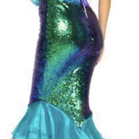 Halloween Sexy Mermaid Costume Dress 2 varities - Thumbnail 1
