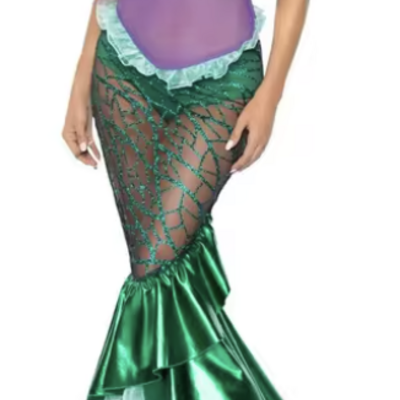 Halloween sexy mermaid costume dress 2 varities