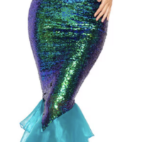 Halloween Sexy Mermaid Costume Dress 2 varities - Thumbnail 4