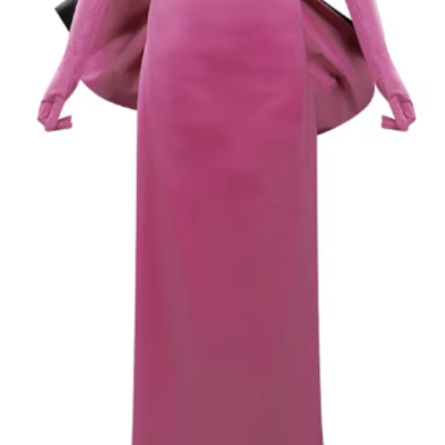 Marilyn halloween costume pink and black dress with accessories - Thumbnail 2
