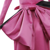 Marilyn Halloween Costume Pink and Black Dress with accessories - Thumbnail 6