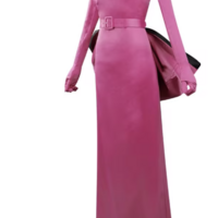 Marilyn Halloween Costume Pink and Black Dress with accessories - Thumbnail 8
