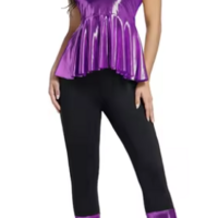 Sexy Disco Girl Halloween Costume - Thumbnail 7