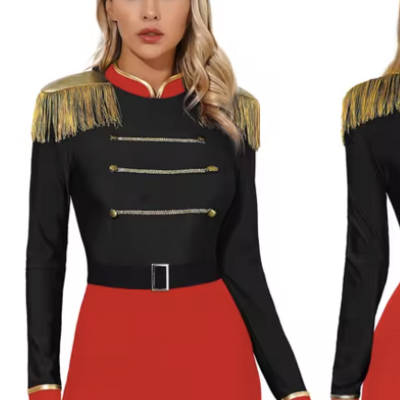 Ring leader circus costume red or black - Thumbnail 2