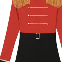 Ring Leader Circus Costume Red or Black - Thumbnail 3