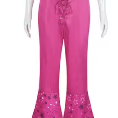 Doll  western halloween costume pink