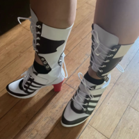 Cosplay Sneaker Boots harley Joker  - Thumbnail 2