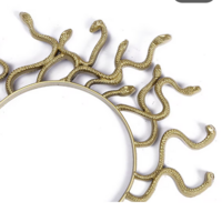 Medusa Crown Plastic Halloween Costume Head piece - Thumbnail 1