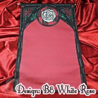 Rose Stained Glass Pin Banner - Multiple Colorways - Thumbnail 7