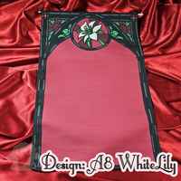 Lily Stained Glass Pin Banner - Multiple Colorways - Thumbnail 7