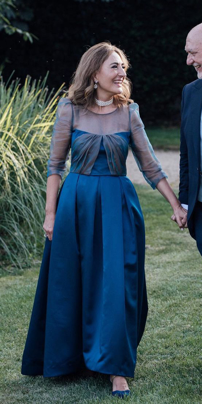 Royal Blue Mother Of The Bride/Groom Dresses Evening Gowns Wedding Guest Dress