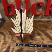 Stitched Stand-up - Pipe Cactus with Flower - Thumbnail 2