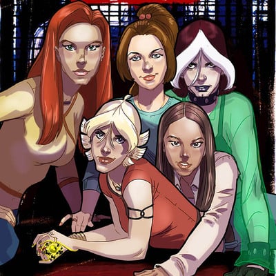 Lenticular bayville sirens print