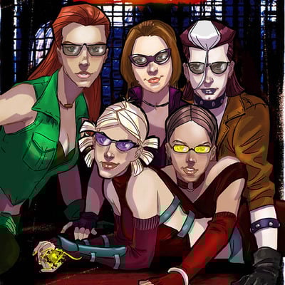 Lenticular bayville sirens print