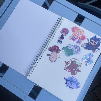 Dungeon meshi sticker book