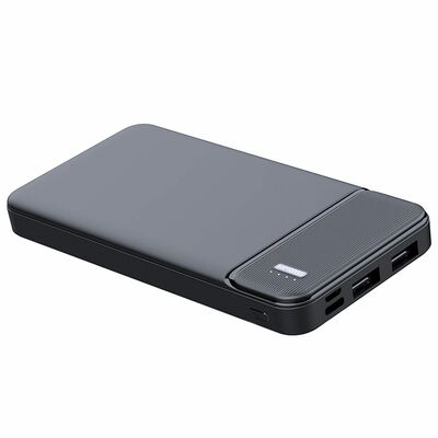 30k mAh PD 22.5W Power Bank Fast Charger  1 Micro USB. For iOS 13/12 and Samsung S21. Portable & compatible with various devices.-Black-30000mAh