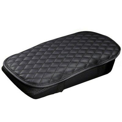Car armrest pad cover pu leather auto center console seat box cover protector car accessories armrest cushion pad fit for vehicle suv truck car