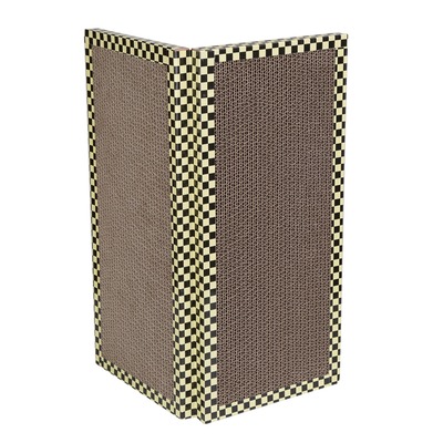 2pcs foldable cat scratcher sofa wall couch corner vertical double-sided cat scratching board no drilling cardboard kitten furniture protector