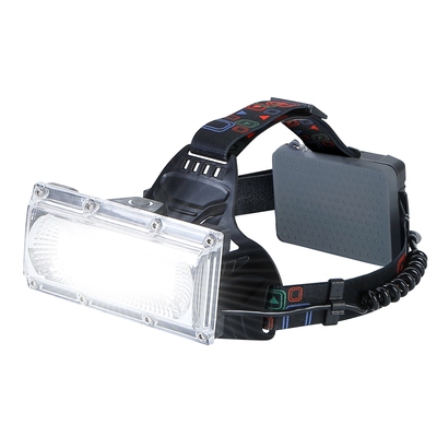 20000lm led work headlamp 3 lighting modes rechargeable headlights ip65 waterproof rotatable headlights for cycling hiking rescuing camping