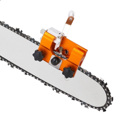 Chainsaw chain sharpening jig universal chainsaw sharpener kit hand crank chain sharpener for electric saw for lumberjack garden worker