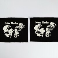 New Order Goth Punk Sew-on Patches - Thumbnail 2