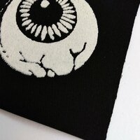Eyeballs Horror Punk Sew-on Patches - Thumbnail 3