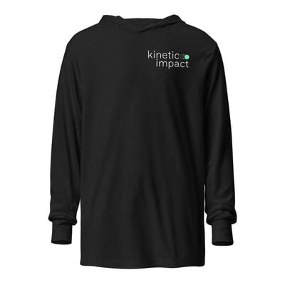 Hooded long-sleeve tee