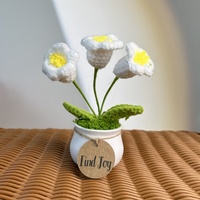 Custom Crochet Tulip, Forget Me Not Plants Gifts Decor, Encouragement Daily Positive Affirmations, Birthday Gift, Thank Youift - Thumbnail 1