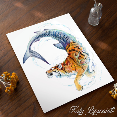 Tiger shark ii - print