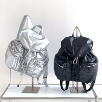 Y2K SILVER/BLACK BACKPACK - Thumbnail 5