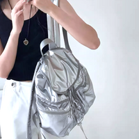 Y2K SILVER/BLACK BACKPACK - Thumbnail 3