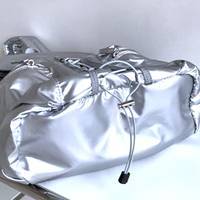 Y2K SILVER/BLACK BACKPACK - Thumbnail 4