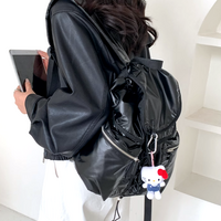 Y2K SILVER/BLACK BACKPACK - Thumbnail 6