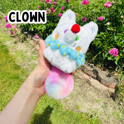 Pocket friend plush toys - anxiety fox colors