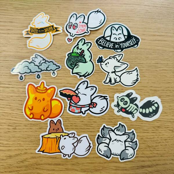 2023 Patreon Stickers!