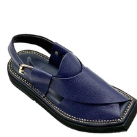 Handmade leather chappal for men - Thumbnail 3