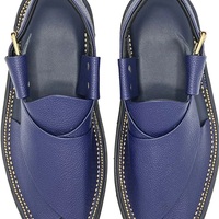 Handmade peshawari chappal, men's leather chappal - Thumbnail 1