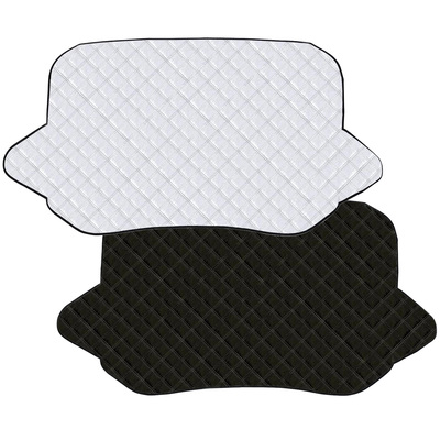 55.9x36.6x0.1in car windshield snow cover windshield protector against ice sun fit for small mid suvs with anti-theft flaps