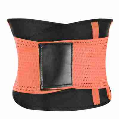 U-Shaped Slimming Waist Belt Body Abdominal Shapewear Sport Tummy Cincher Bands Office Ladies Postpartum Mothers-Orange
