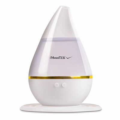 250ml cool mist humidifier with 7 color led lights - perfect for office, home, vehicle, study, yoga, spa
