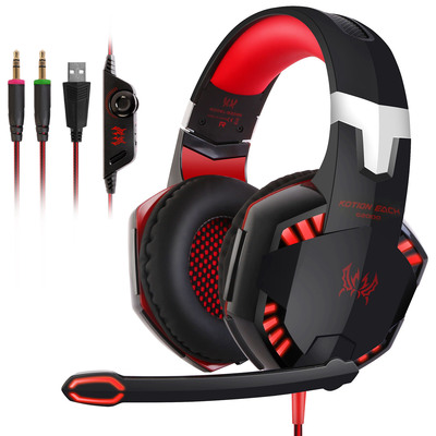 Kotion each g2000 gaming headset over ear headphones  for ps4 xbox nintendo switch pc laptop