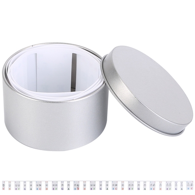 61-key piano keyboard stickers removable piano key labels pvc piano notes guide without glue for beginners kids-silver