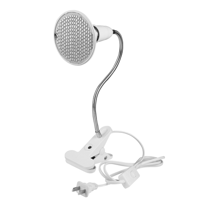 Led grow light 12w 200 red blue leds plant grow lamp 360?rotatable plant light w/ desk clip for plants indoor