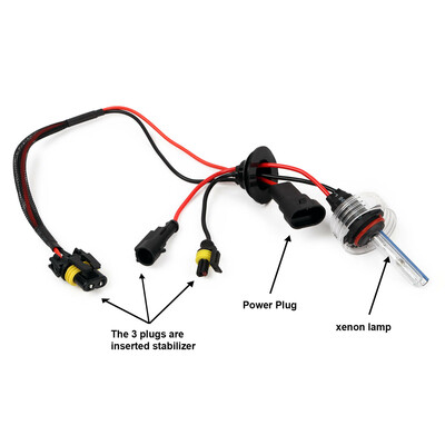 2pcs 9006/hb4 hid xenon light bulbs ac 35w 8000k 3500lm headlight fog light low/high beam replacement bulbs