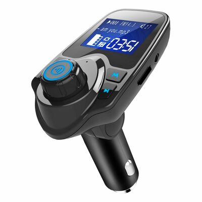 Car fm transmitter mp3 player   hand-free call   usb charger   aux input   tf card   usb flash drive