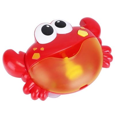 Frog musical bubble bath maker baby bath toys for bathtubs toddler bubble machine for bath fun-red