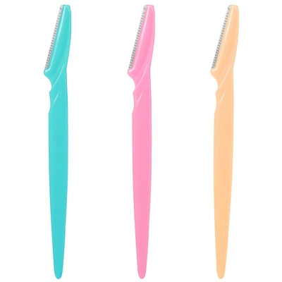 36pcs women eyebrow razor trimmer facial hair remover blade safety bikini trimmer shaper shaver