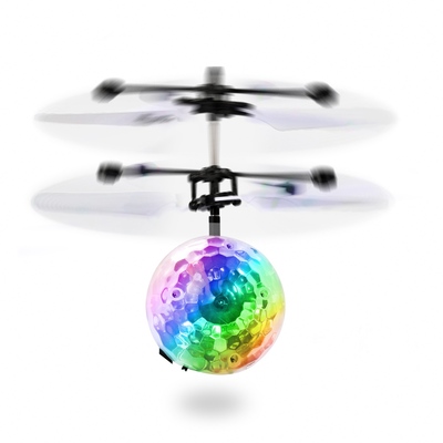 Rc flying balls electric infrared induction drone helicopter ball led light kids flying toy
