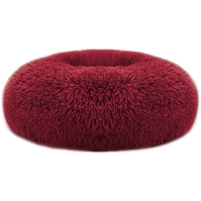 Pet dog bed soft warm fleece puppy cat bed dog cozy nest sofa bed cushion for s/m dog-red