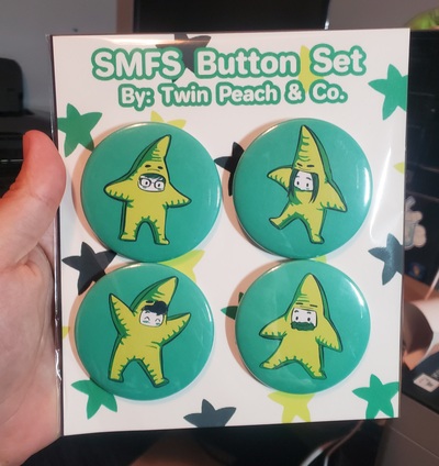 SMFS Star Men Button Set